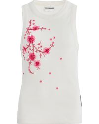 DES_PHEMMES - Exclusive La Isla Classic Cotton Tank Top - Lyst