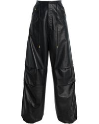 DARKPARK - Daisy Plonge Leather Pants - Lyst