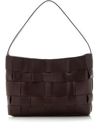 St. Agni - Woven Leather Shoulder Bag - Lyst