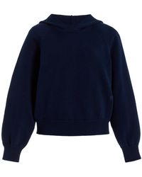 High Sport - Park Hooded Knit Cotton Sweater - Lyst