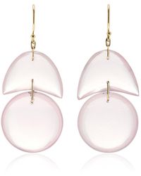 Ten Thousand Things - Tiny Arp 18k Yellow Gold Quartz Earrings - Lyst
