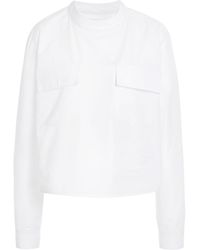 Givenchy - Pocket-detailed Cotton-silk Shirt - Lyst