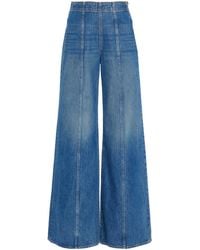 Ulla Johnson - The Bianca High-Rise Wide-Leg Jeans - Lyst