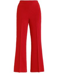 High Sport - Exclusive Long Kick Flared Stretch-cotton Knit Pants - Lyst