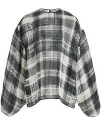 Brandon Maxwell - The Briggs Printed Silk Blouse - Lyst