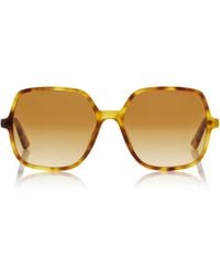 Chloé - Judy Square-Frame Acetate Sunglasses - Lyst
