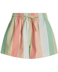 Marrakshi Life - Exclusive Striped Cotton-blend Shorts - Lyst