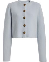 Brandon Maxwell - The Ryder Cropped Virgin-Wool Jacket - Lyst