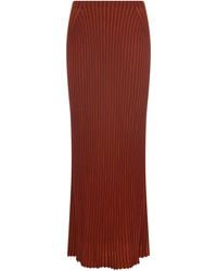 Gabriela Hearst - Krause Ribbed Virgin-Wool Maxi Skirt - Lyst