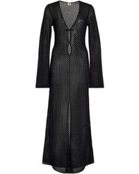 THE GARMENT - Tanzania Pointelle-Knit Organic Cotton Maxi Dress - Lyst