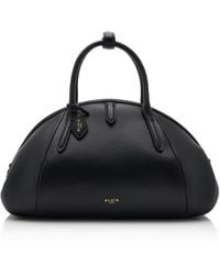 Alaïa - Purse Small Leather Top Handle Bag - Lyst