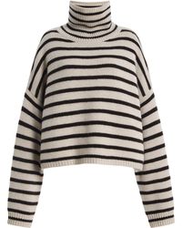 Lisa Yang - Zerlina Striped Cashmere Sweater - Lyst