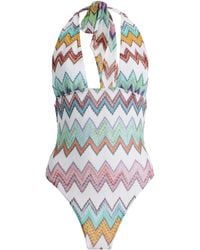 Missoni - Knit One-Piece Swimsuit - Lyst