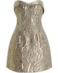 Jonathan Simkhai - Darcie Metallic Jacquard Mini Dress - Lyst