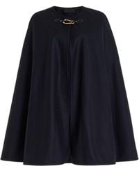 Nili Lotan - Arianna Wool-Blend Cape - Lyst