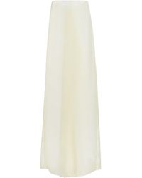 Zankov - Yoko Silk-Organza Maxi Skirt - Lyst