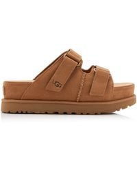 UGG - Goldenstar Hi Sheepskin Slide Sandals - Lyst