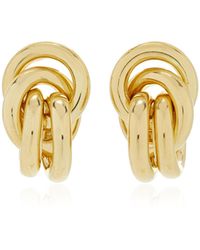 LIE STUDIO - The Vera 18k Gold-plated Earrings - Lyst