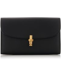 The Row - Sofia Leather Wallet - Lyst
