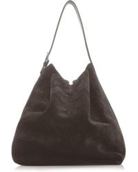 TOTEME - Belted Suede Tote Bag - Lyst