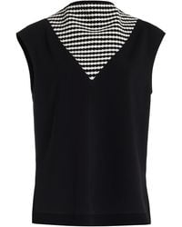 Proenza Schouler - Prescott Knit Crepe Top - Lyst