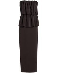 House of Dagmar - Sculpted Maxi Dress - Lyst