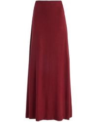 Leset - Lauren High-Waist Jersey Maxi Skirt - Lyst