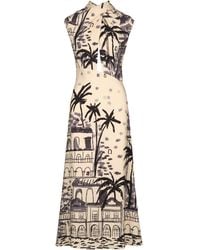 Johanna Ortiz - Interdimensional Silk Maxi Dress - Lyst
