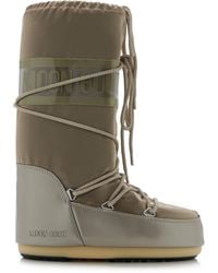 Moon Boot - Icon Glance Satin Boots - Lyst