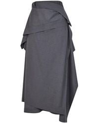 Heirlome - Rosario Wool-Blend Maxi Skirt - Lyst