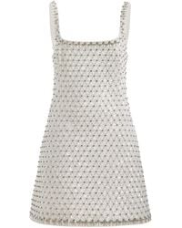Jonathan Simkhai - Ziva Embellished Mini Dress - Lyst