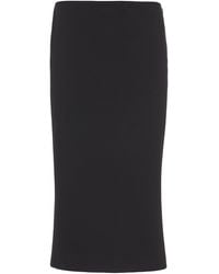 Miu Miu - Jersey Midi Skirt - Lyst