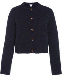 Bottega Veneta - Knot Boucle-Knit Wool Cardigan - Lyst