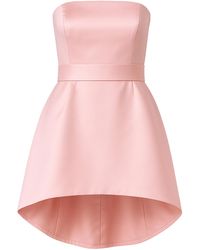 The New Arrivals Ilkyaz Ozel - Lee Strapless Satin Top - Lyst