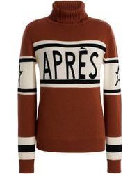 Perfect Moment - Schild Apres-Knit Wool Sweater - Lyst
