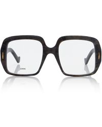 Loewe - Square-Frame Acetate Glasses - Lyst