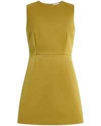 STAUD - Garden Satin Mini Dress - Lyst