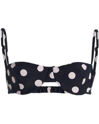 Juillet - Ingrid Polka-Dot Bikini Top - Lyst