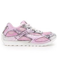 Bottega Veneta - Orbit Fishnet Sneakers - Lyst