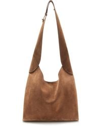 Gabriela Hearst - Small Suede Hobo Bag - Lyst