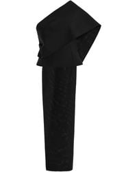 Rohe - One-Shoulder Wool-Blend Cape Top - Lyst