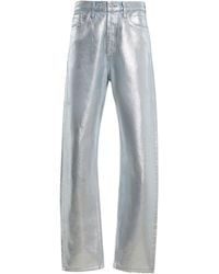 Agolde - 90's Coated Mid-Rise Loose-Fit Jeans - Lyst