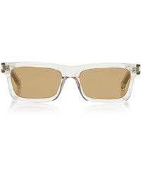 Saint Laurent - Betty 54Mm Rectangular Sunglasses - Lyst