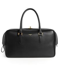 Balenciaga - Le 7 Medium Leather Bowling Bag - Lyst