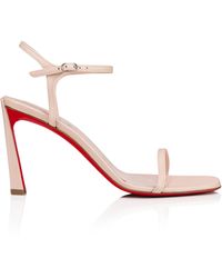 Christian Louboutin - Condora 85mm Leather Sandals - Lyst