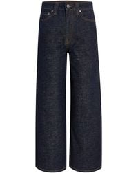 KHAITE - Dane High-Rise Wide-Leg Jeans - Lyst
