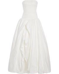 Aje. - Violette Bubble-hem Cotton Maxi Dress - Lyst