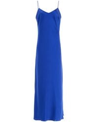 Asceno - The Lyon Silk Charmeuse Dress - Lyst