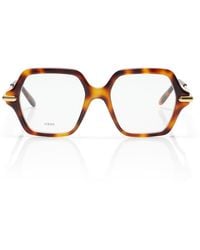Loewe - Slim Square-frame Acetate Optical Glasses - Lyst