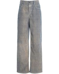 Closed - Nikka Denim-Printed Suede - Lyst